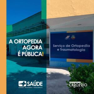 Leia mais sobre o artigo ‘Estamos assumindo o protagonismo da ortopedia’, afirma Janio Mendes, Secretário de Saúde de Cabo Frio