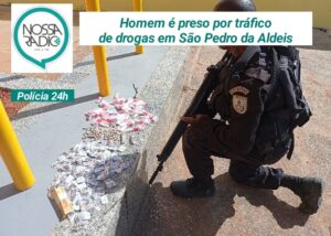 Leia mais sobre o artigo Homem é preso por tráfico de drogas em São Pedro da Aldeia