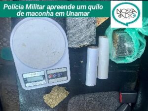 Leia mais sobre o artigo Polícia Militar apreende um quilo de maconha em Unamar