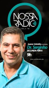 Leia mais sobre o artigo Dr. Serginho, Deputado Estadual, ‘Falando Francamente Com Você’ nesta segunda na Nossa Rádio 102,5 FM