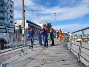 Leia mais sobre o artigo Abandono! Obra na Praia do Forte corre risco de não sair antes do Verão