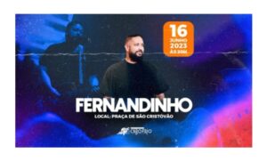 Leia mais sobre o artigo Cantor Fernandinho se apresenta em Cabo Frio nesta sexta-feira (16)