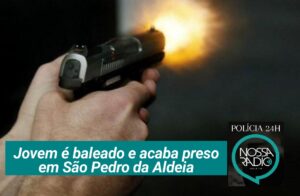 Leia mais sobre o artigo Jovem é baleado e acaba preso em São Pedro da Aldeia