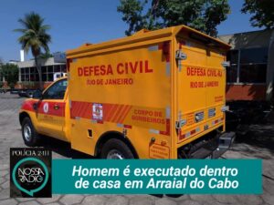 Leia mais sobre o artigo Homem é executado dentro  de casa em Arraial do Cabo