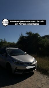 Leia mais sobre o artigo Homem é preso com carro furtado em Armação dos Búzios