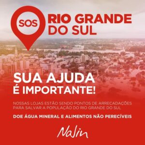 Leia mais sobre o artigo Grupo Nalin realiza campanha para ajudar a população do Rio Grande do Sul