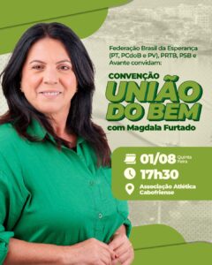 Leia mais sobre o artigo Magdala Furtado reafirma sua candidatura e marca convenção