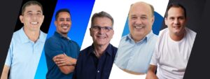 Leia mais sobre o artigo Jefferson Vidal, Johnny Costa, Vaguinho, Luís Geraldo e Vanderlei Bento devem ser os Candidatos mais bem votados para a Câmara dos Vereadores